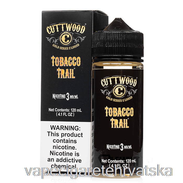 Vape Cigarete Tobacco Trail - Cuttwood E-tekućina - 120ml 12mg